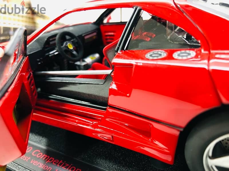 1:18 diecast Full Opening RARE Ferrari F40 Competizione By Super Elite 5