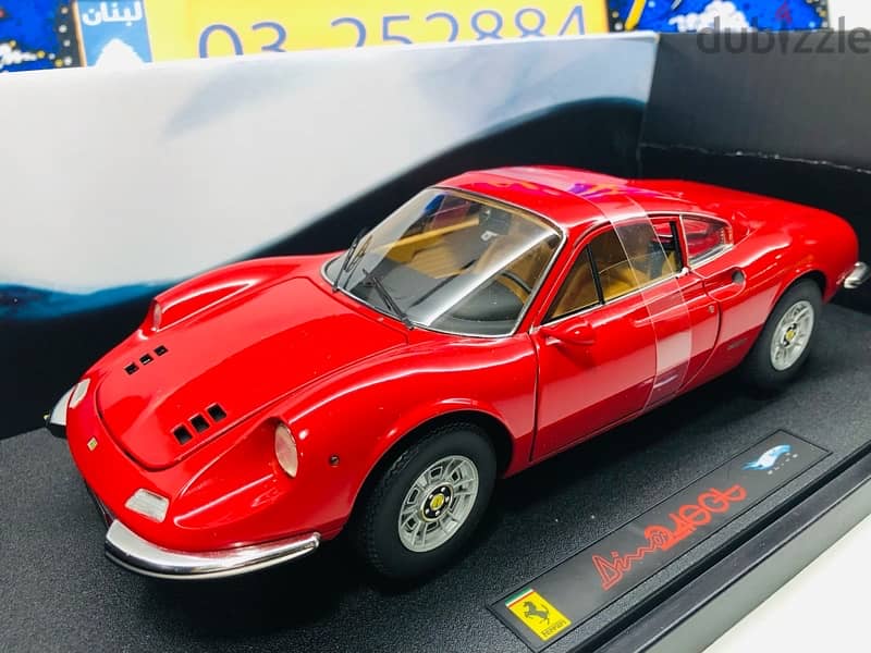 1/18 diecast Full Opening Ferrari 246 GT Dino by Elite New Boxed 2