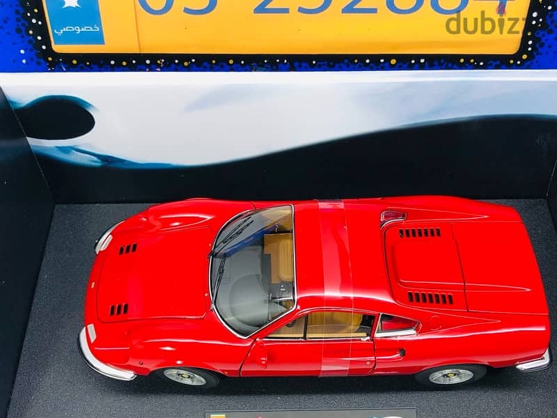 1/18 diecast Full Opening Ferrari 246 GT Dino by Elite New Boxed 5