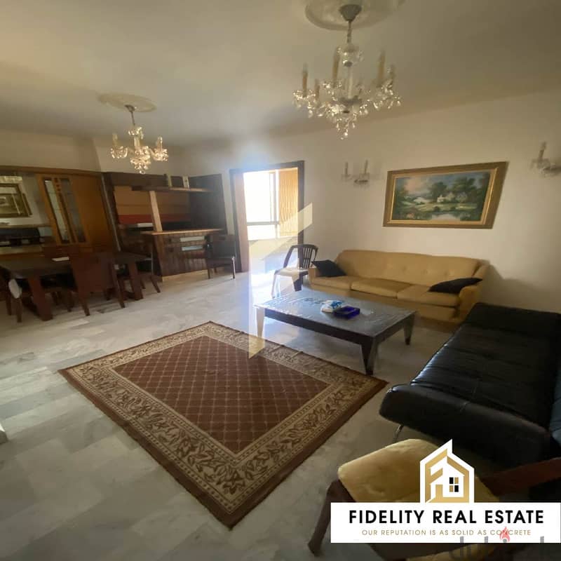 Furnished apartment for rent in Baabda Wadi chahrour JS25 8