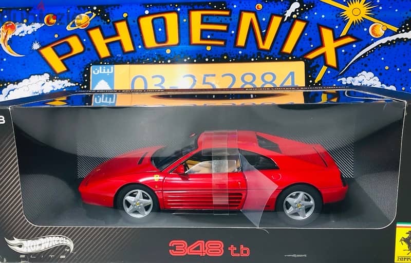 1/18 diecast Full Opening Ferrari 348TB  By Elite New in box 0