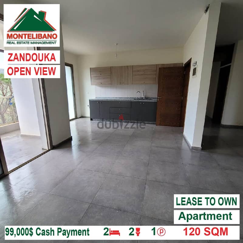 99000$!! Lease to own Apartment located in Zandouka 3