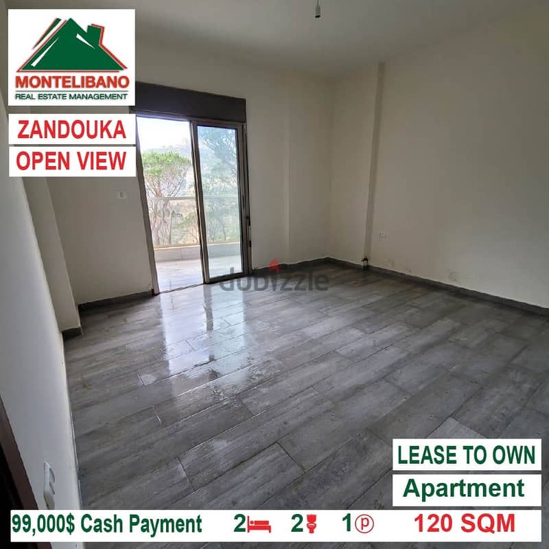 99000$!! Lease to own Apartment located in Zandouka 4