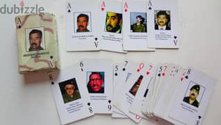 Iraqis  America s most wanted playing cards 0