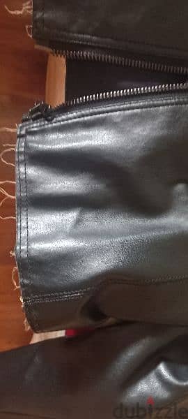 jacket leather black. 1