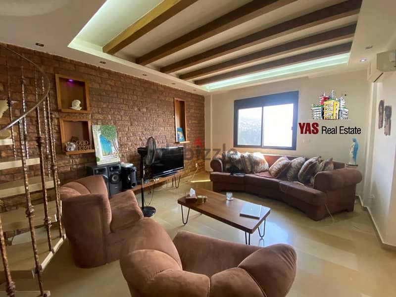 Jeita 250m2 | 40m2 Terrace | Duplex | Furnished | Decorated | MY | 1