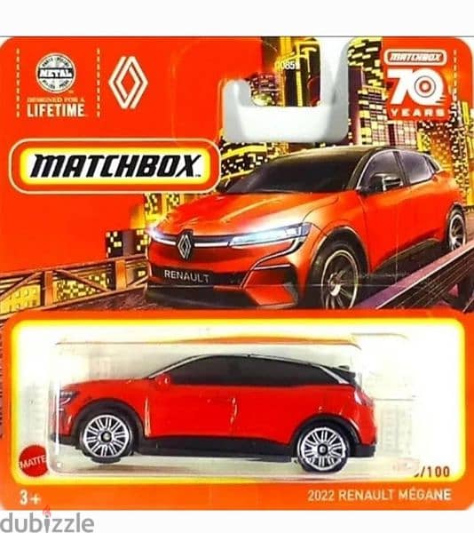 1:64 Matchbox diecast car models. 1