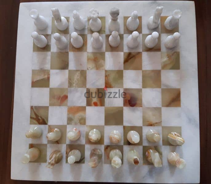 40x40cm Chess original Onyx christmas gift 1