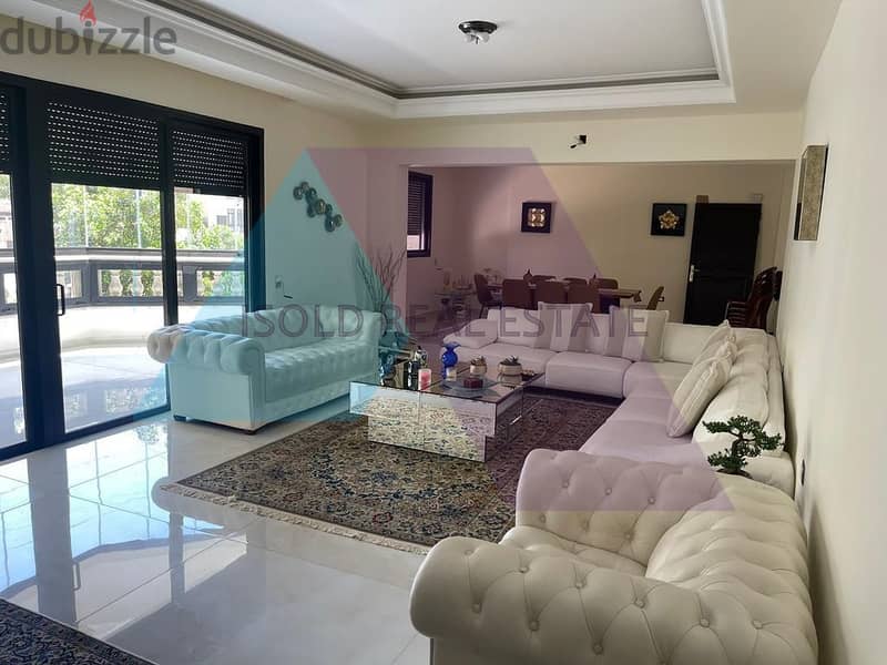 Fully Furnished 400 m2 apartment with terrace for sale in Jnah/Beirut 0