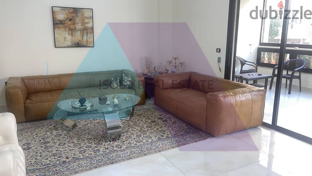 Fully Furnished 400 m2 apartment with terrace for sale in Jnah/Beirut 2