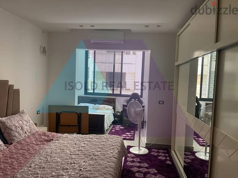 Fully Furnished 400 m2 apartment with terrace for sale in Jnah/Beirut 5