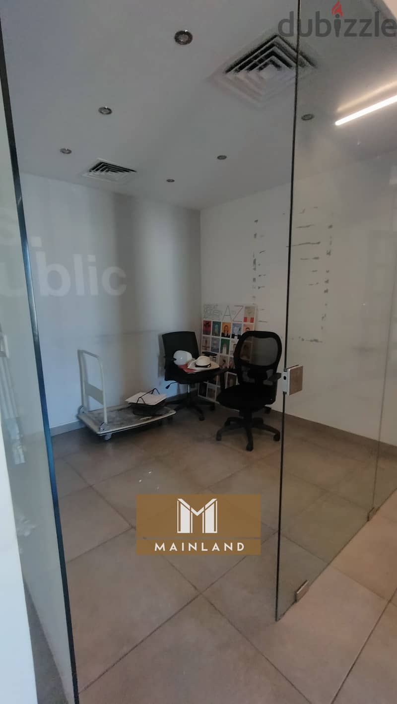 High Ceiling | Prime Spacious office for Rent in Zalka 2
