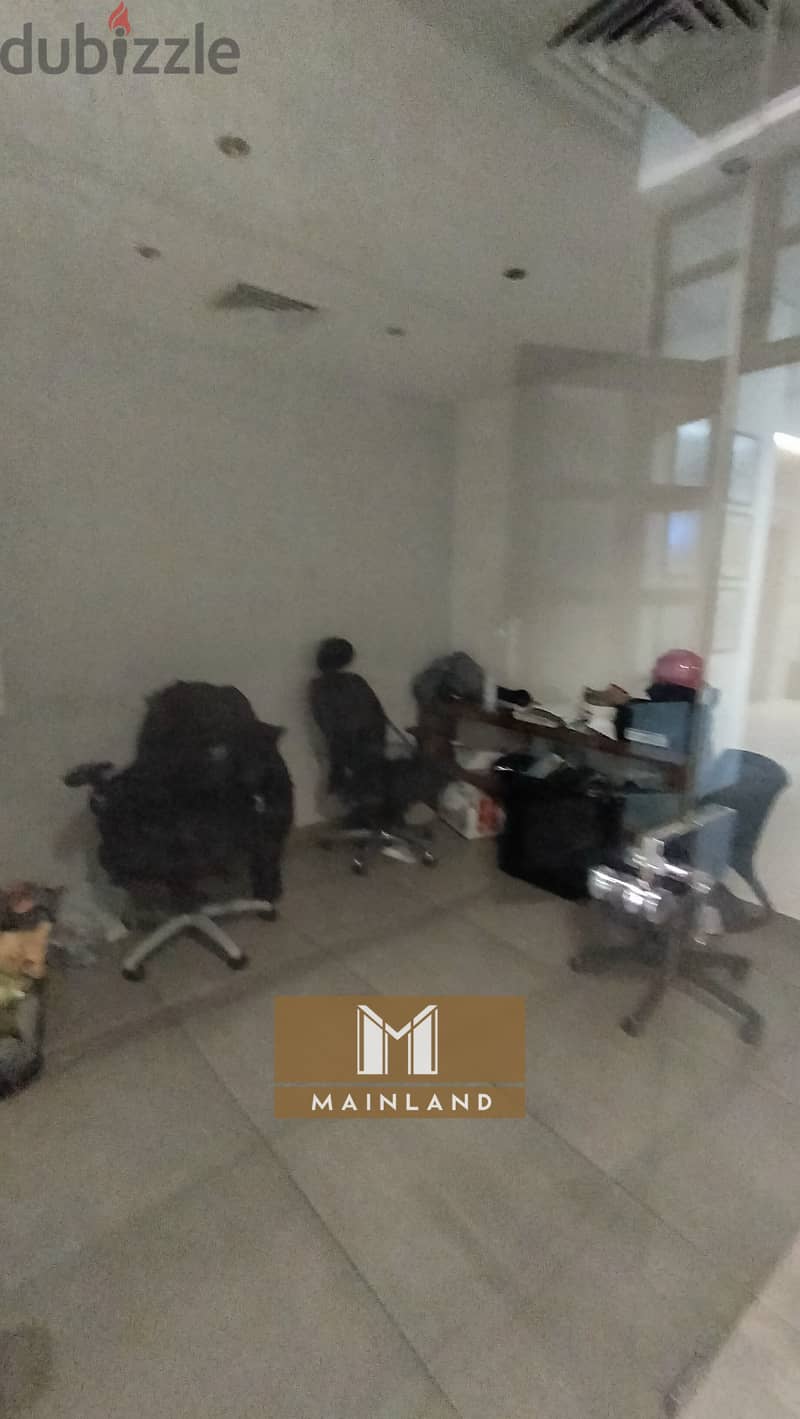 High Ceiling | Prime Spacious office for Rent in Zalka 3