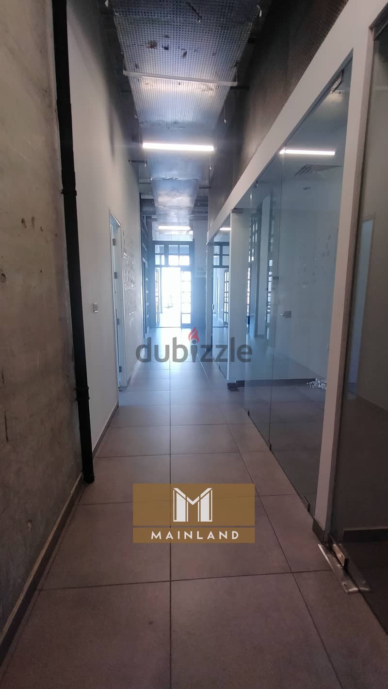 High Ceiling | Prime Spacious office for Rent in Zalka 5