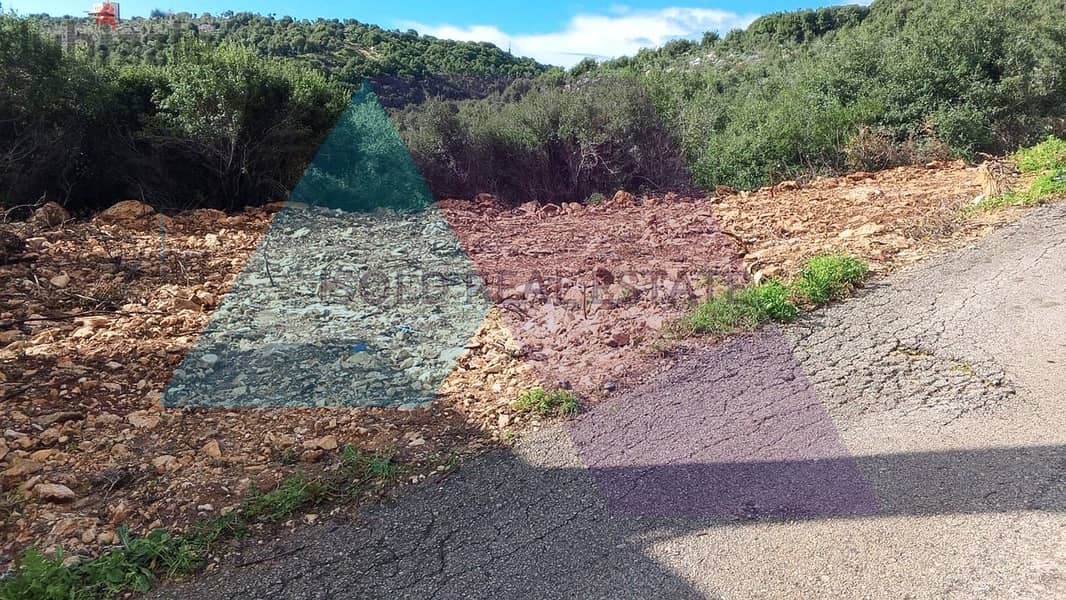 A 218 m2 land having an open mountain view for sale in Aabrine/Batroun 0