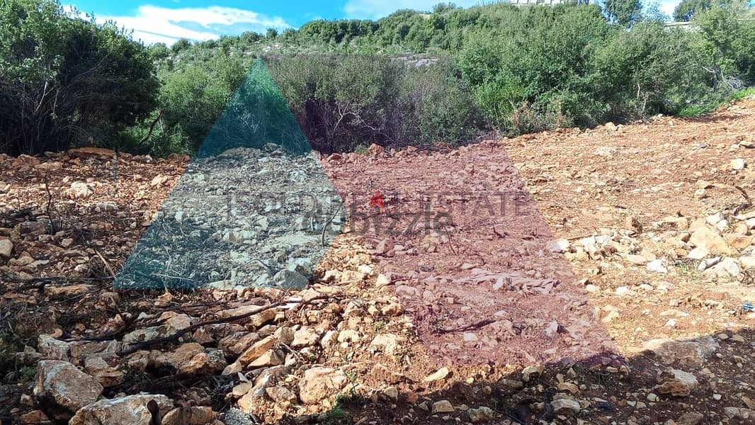 A 218 m2 land having an open mountain view for sale in Aabrine/Batroun 1