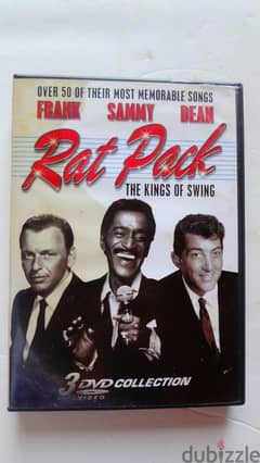 Rat pack Frank Sammy Dean 3 original dvds box