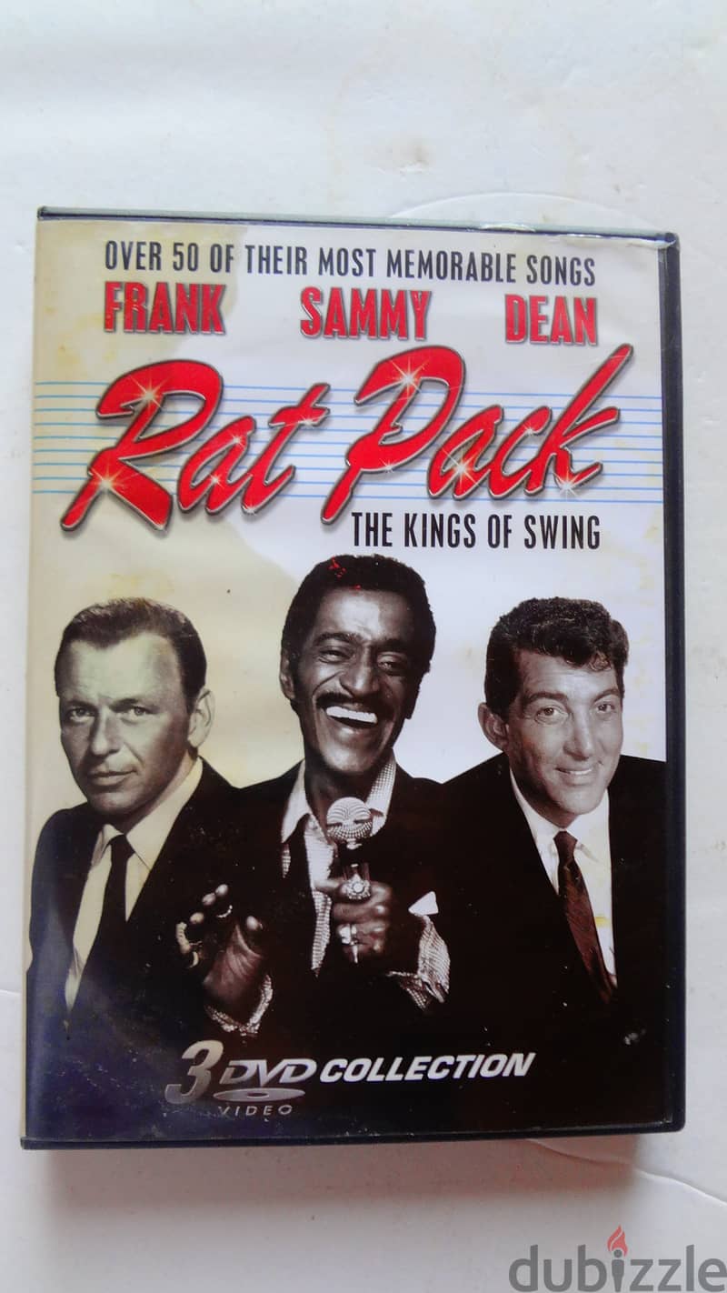 Rat pack Frank Sammy Dean 3 original dvds box 0