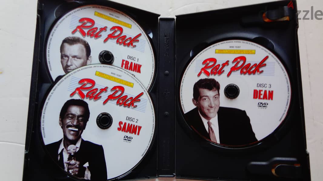 Rat pack Frank Sammy Dean 3 original dvds box 1