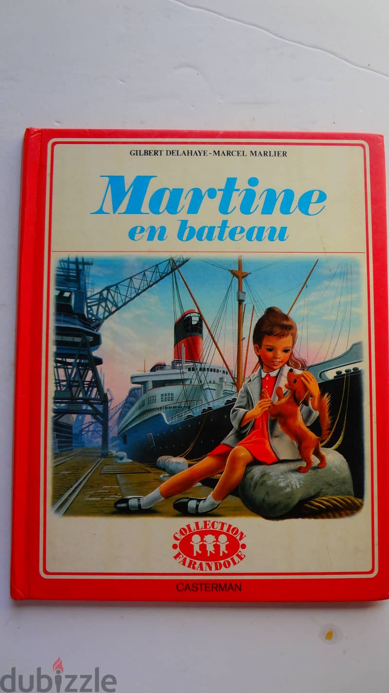 Martine story books french 4 for 10$ each for 3$ 3