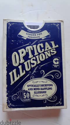 fifty optical illusion cards box set 0