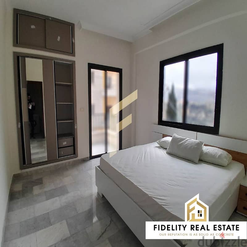 Furnished apartment for rent in Aley Abadieh WB32 4