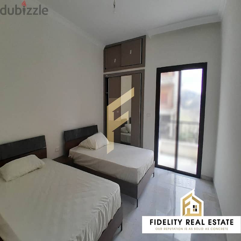 Furnished apartment for rent in Aley Abadieh WB32 6