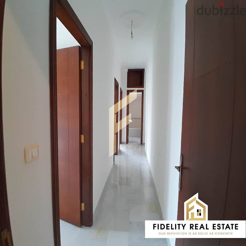 Furnished apartment for rent in Aley Abadieh WB32 7