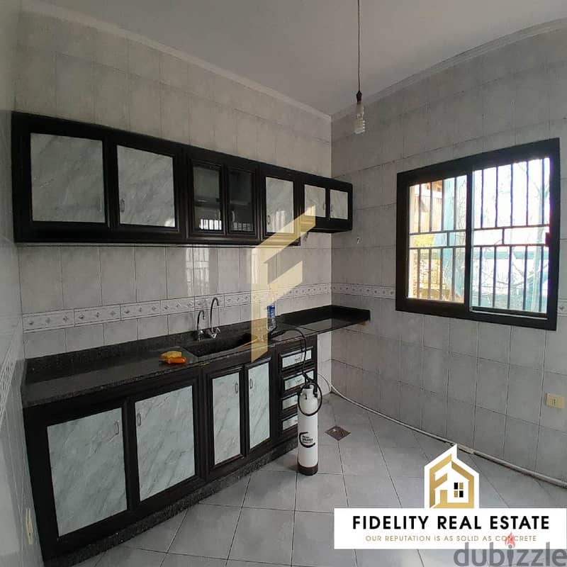 Furnished apartment for rent in Aley Abadieh WB34 4