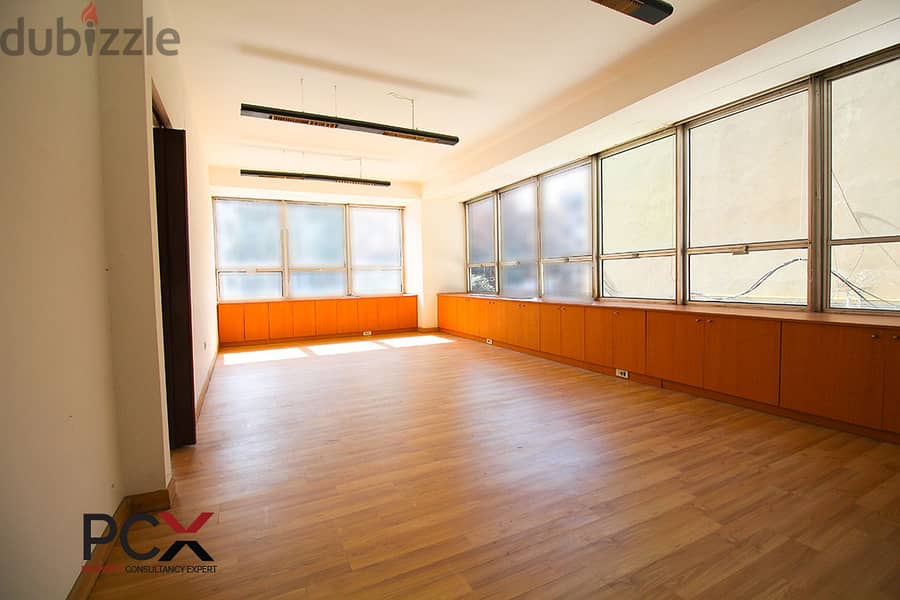 Office For Rent In Achrafieh I City View I Partitioned I Easy Access 0