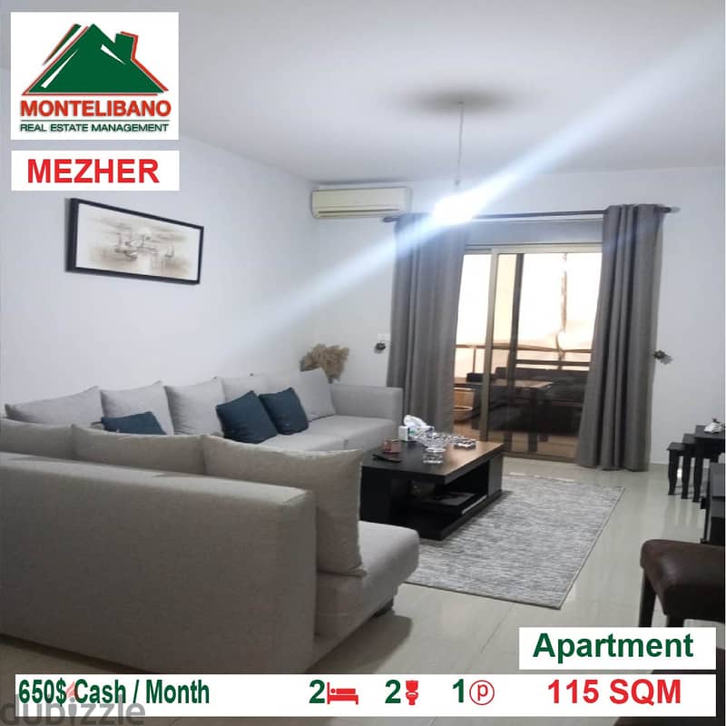 650$!! Apartment for rent located in Antelias Mezher 0