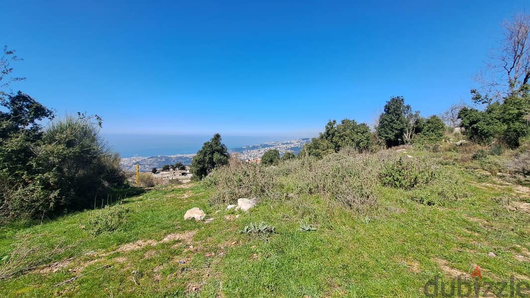 Land for sale | Bikfaya - Behrsaf | Panoramique view | أرض في بيكفيا 3