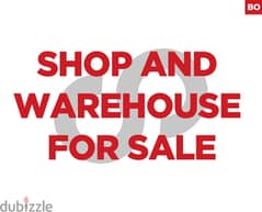 47 sqm shop and warehouse for sale in Zahle - Dhour /زحلة REF#BO102524 0