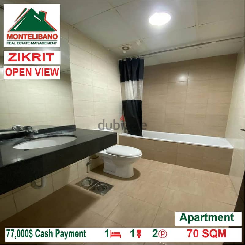 77,000$ Cash Payment!! Apartment for sale in ZIKRIT!! 4