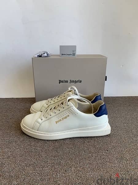 Palm angels white leather sneakersh 6