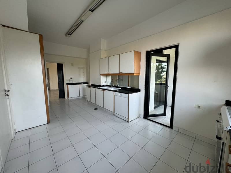 L14769-Spacious Apartment With Great View for Rent In Baabda 2