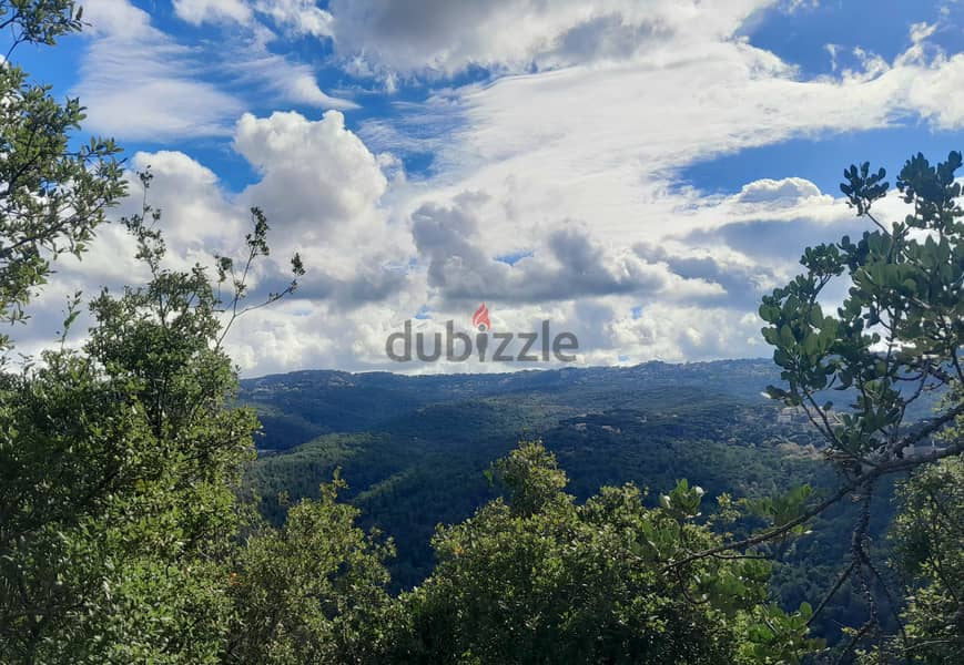1140 SQM Land in Oyoun Broumana (Maska and Ghabe) with Mountain View 0