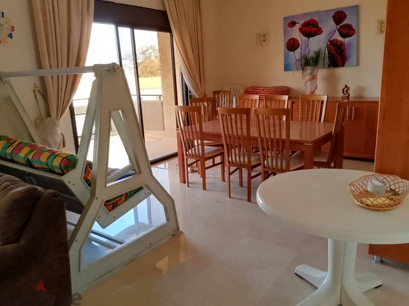 L14787-Apartment With A Beautiful Seaview For Rent In Kfarhbeib 3