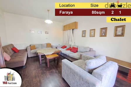 Faraya 80m2 | Chalet | Mountain View | Well Maintained | DA |