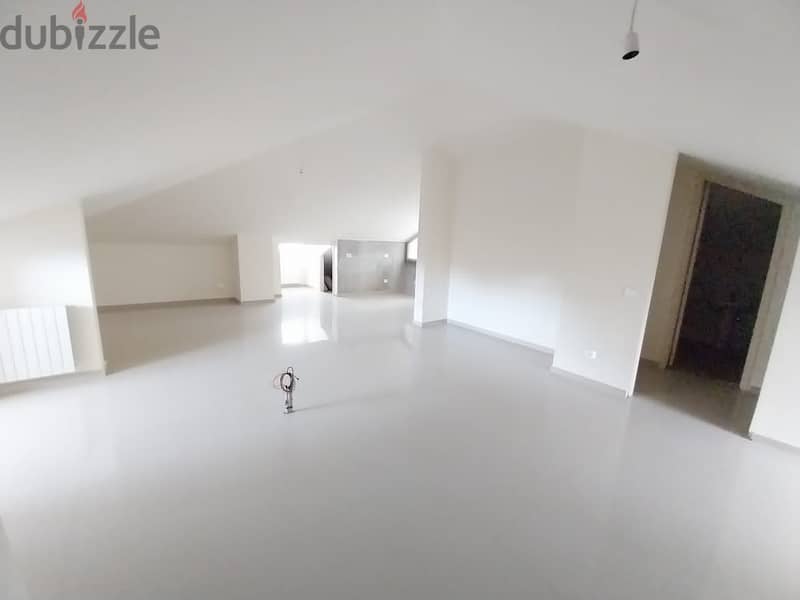 Apartment for sale in Mtayleb/ Full view/ Terrace/ New 5