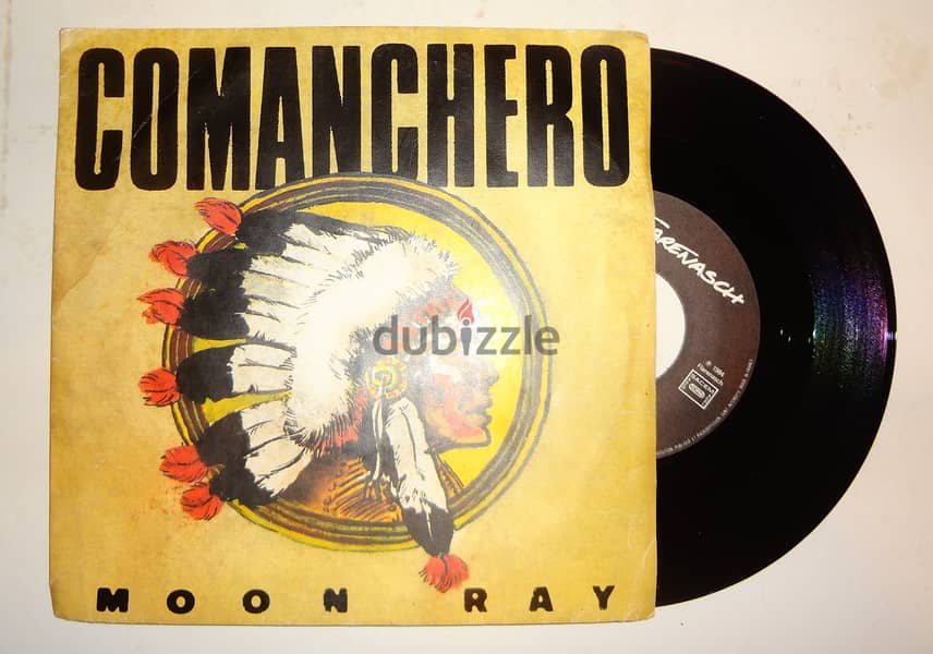 Moon ray - Comanchero -45t 7" cover vg media vg 0