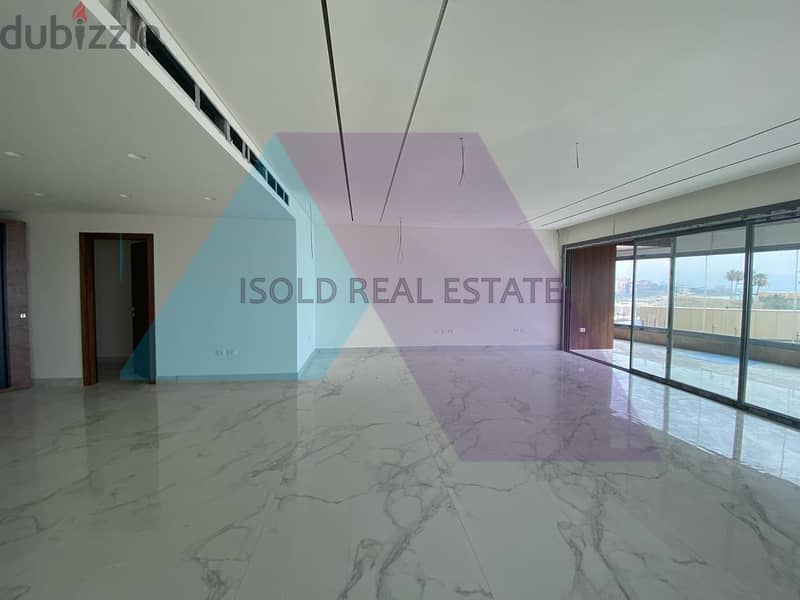 Luxurious 520 m2 apartment+100 m2 terrace+sea view for sale in Rawche 1