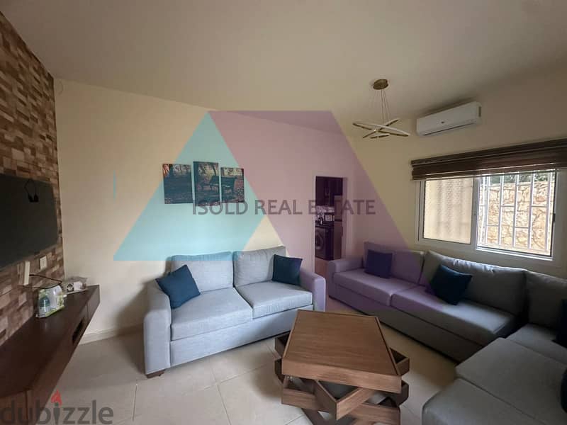 Amazing 100 m2 apartment with 60m2 terrace for sale in Aamchit/Jbeil 1