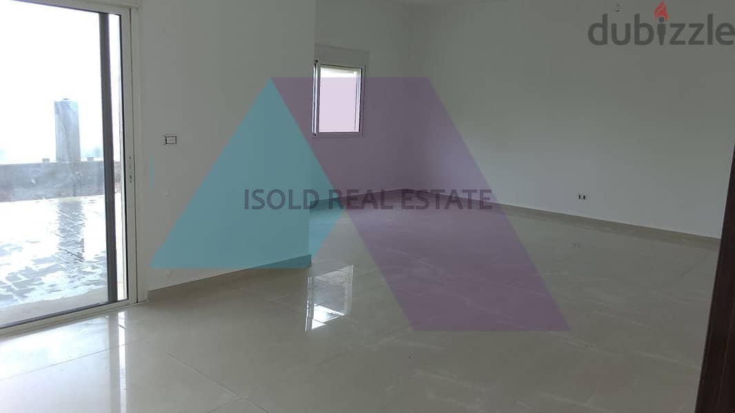 Deluxe 195 m2 GF apartment with 100 m2 terrace for sale in Bsalim 2