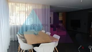 Fully furnished  245 m2 apartment for rent in Achrafieh/Sassine