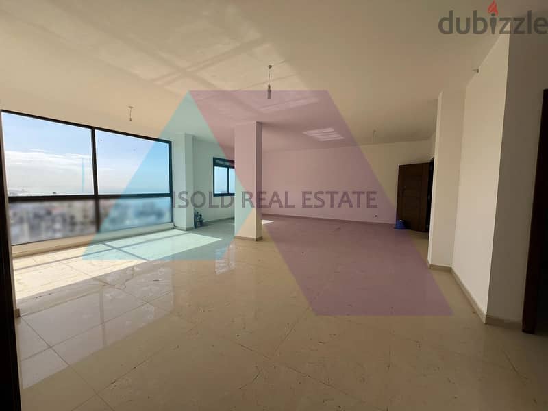 Brand new 200 m2 apartment+mountain/sea view for rent in Blat/Jbeil 1
