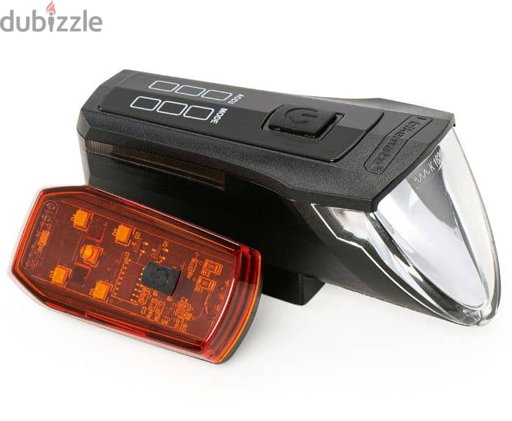 Bike mate USB rechargeable bicycle light set 1