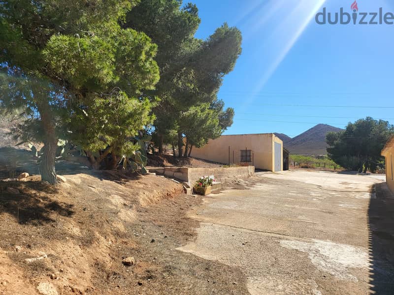 Spain Caserio Tortas, 2 Murcia, land 50,000m with house &garden Ref#29 2