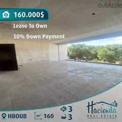 50% Down Payment -  Apartment For Sale In Jbeil Hboub 0