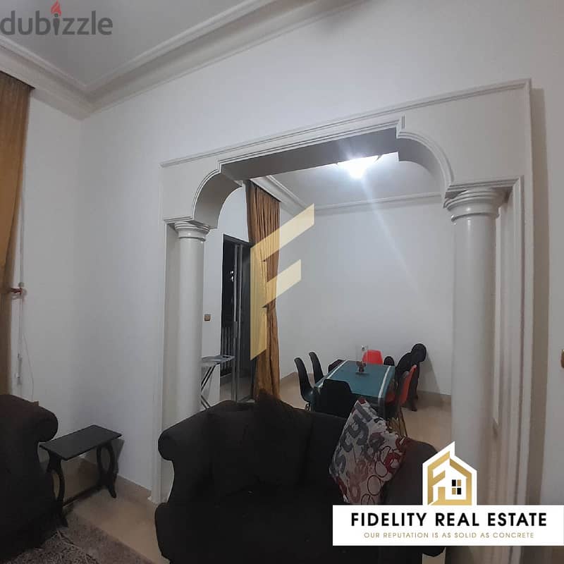 Furnished apartment for rent in Mar elias WB36 1